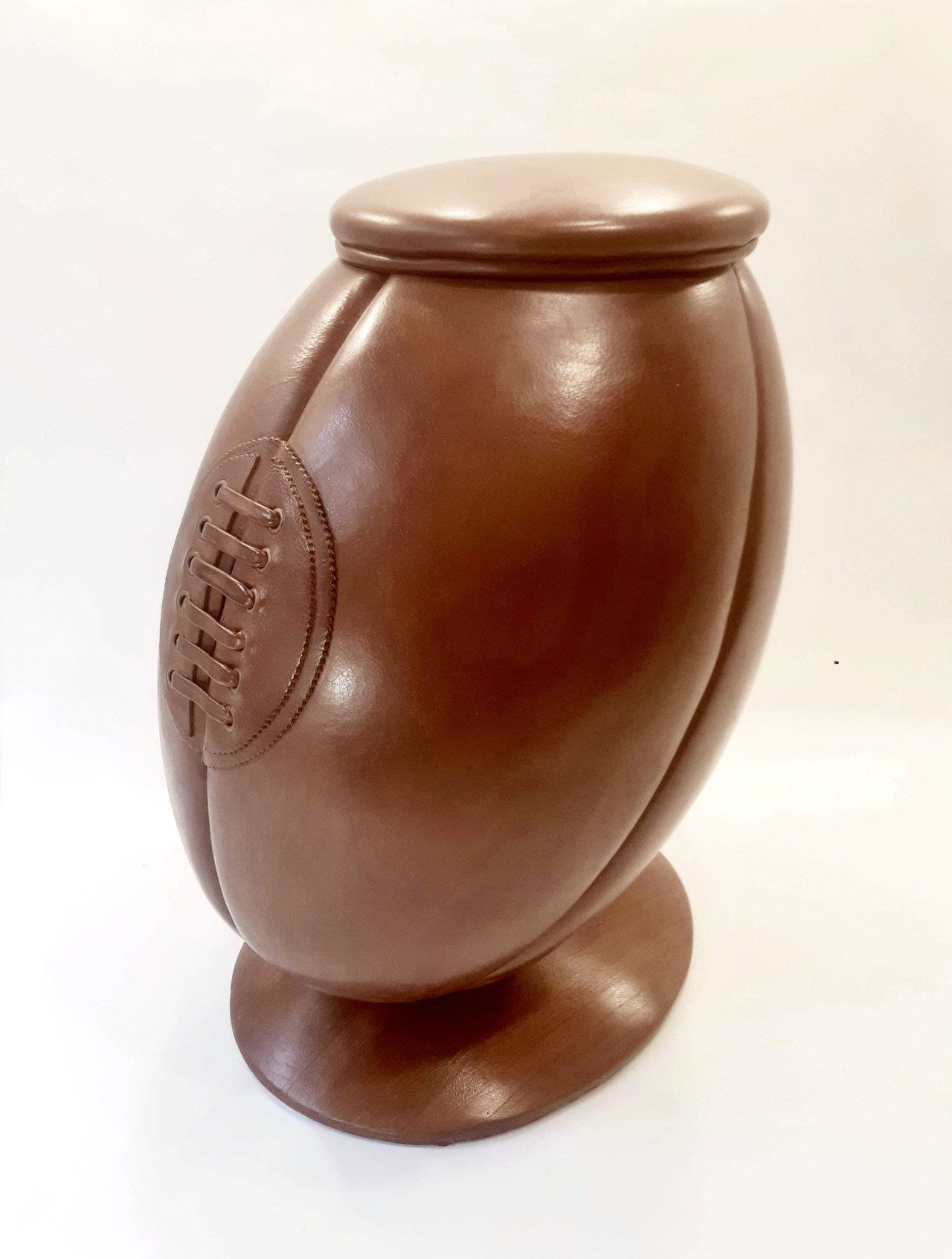 Assise cuir marron patiné - Ruck
